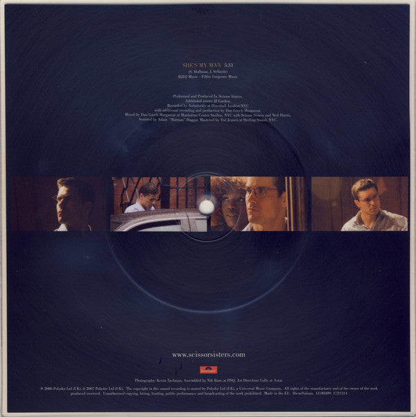 Scissor Sisters : She's My Man (8", Shape, S/Sided, Single, Ltd, Pic, Squ)