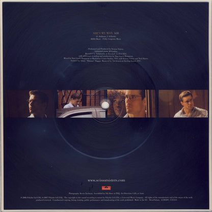 Scissor Sisters : She's My Man (8", Shape, S/Sided, Single, Ltd, Pic, Squ)