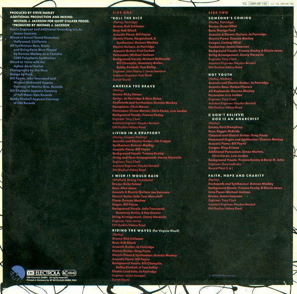 Steve Harley : Hobo With A Grin (LP, Album)