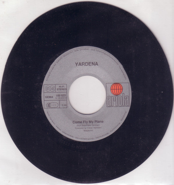 Yardena Arazi : It's Time For Love (7", Single)
