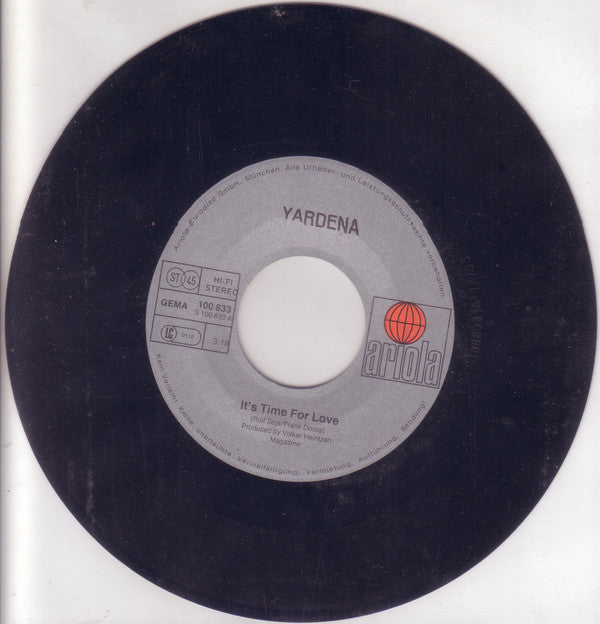 Yardena Arazi : It's Time For Love (7", Single)