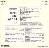 Werner Müller Und Das RIAS Tanzorchester : Music-Box-Favoriten Nr. 3 (7", EP, Mono)
