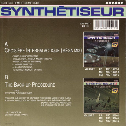 Star Voyager : Synthétiseur - Croisière Intergalactique (7", Single, P/Mixed)