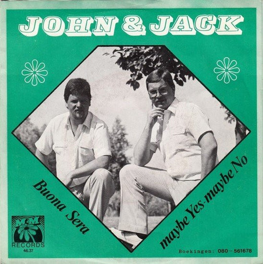 John & Jack : Maybe Yes - Maybe No (7")