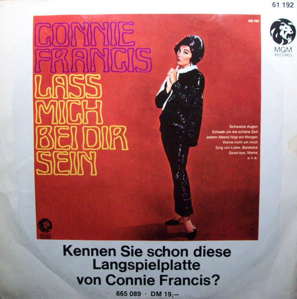 Connie Francis : Du Sagst Goodbye (7", Single, Mono)