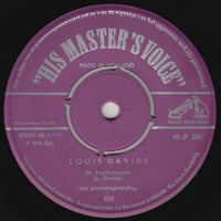 Louis Davids : De Voetbalmatch / De Olieman Heeft Een Fordje Opgedaan (7", Single)