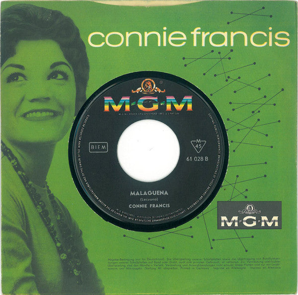 Connie Francis : My Heart Has A Mind Of Its Own (7", Single)