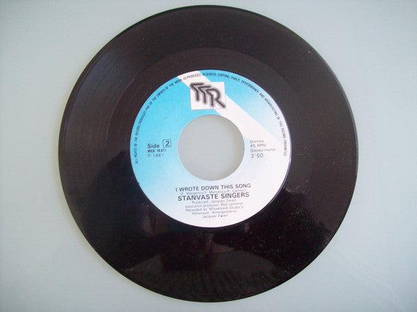 Stanvaste Singers : Lay Down (7", Single)