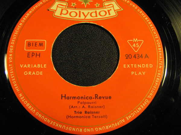 Trio Raisner : Harmonica-Revue (7", EP)