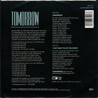 The Communards : Tomorrow (7", Single)