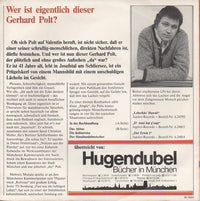 Gerhard Polt : Belauscht Bei Hugendubel (7")