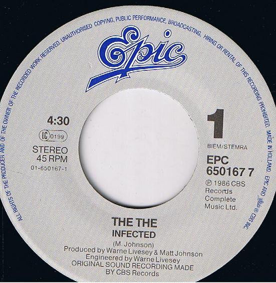 The The : Infected (7", Single)