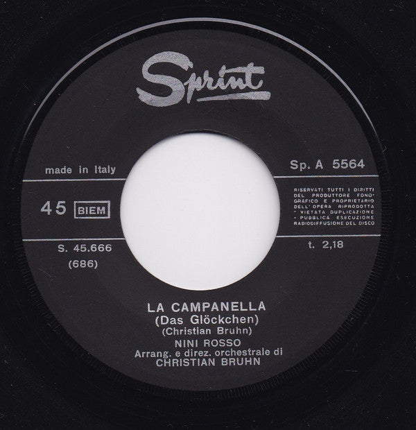 Nini Rosso : Mai Piu' (7")