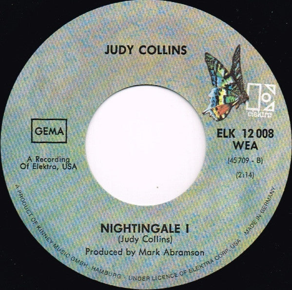 Judy Collins : Amazing Grace (7", Single, RP)