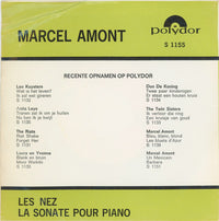 Marcel Amont : Les Nez / La Sonate Pour Piano  (7")