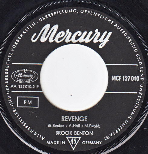 Leroy Van Dyke / Brook Benton : Walk On By / Revenge (7", Single)