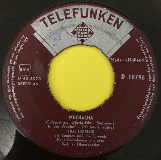 Vico Torriani : Muchacha (7", Single)