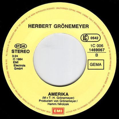Herbert Grönemeyer : Männer (7", Single)