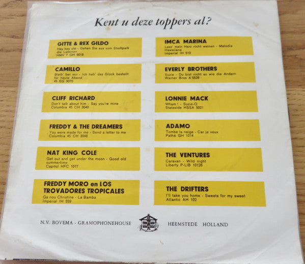 Gitte Hænning & Rex Gildo : Jetzt Dreht Die Welt Sich Nur Um Dich / Unser Haus, Das Steht In Tennessee (7")