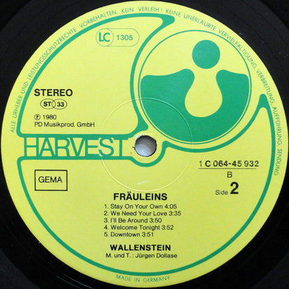 Wallenstein : Fräuleins (LP, Album)