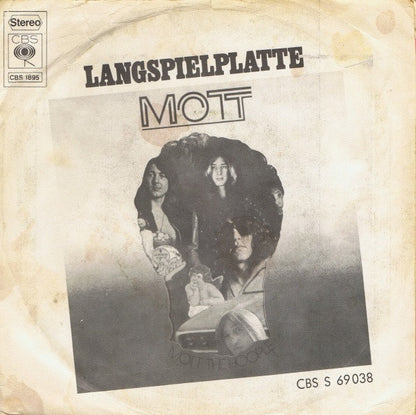 Mott The Hoople : Roll Away The Stone (7", Single)