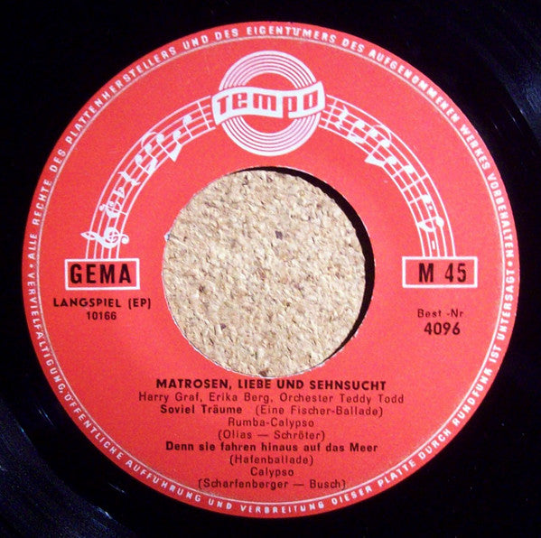 Various : Matrosen, Liebe Und Sehnsucht (7", EP)