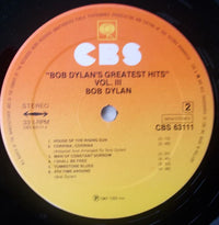 Bob Dylan : Bob Dylan's Greatest Hits Vol III (LP, Comp, RE)
