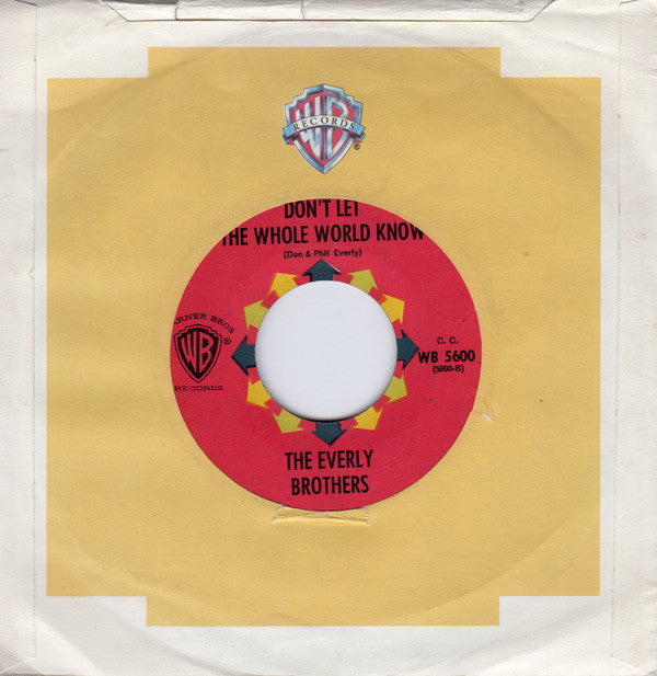 Everly Brothers : You're My Girl (7", Single)