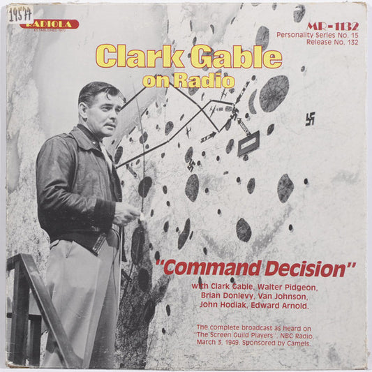 Clark Gable : Clark Gable On Radio (LP, Comp)
