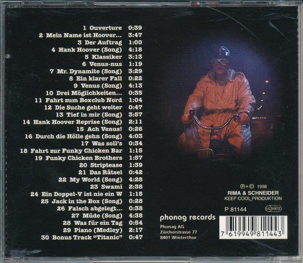 Marco Rima : Hank Hoover - "Crime Is My Business"  (CD, Comp)