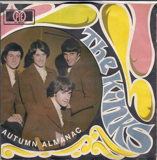 The Kinks : Autumn Almanac  (7", Single)