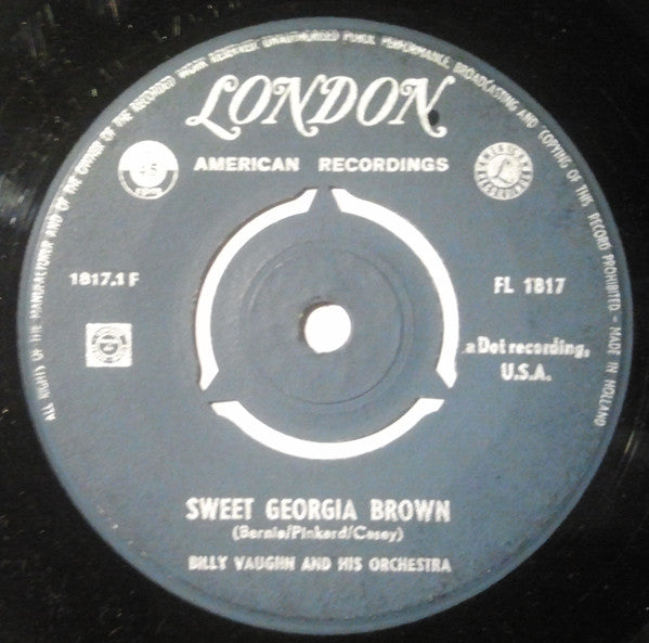Billy Vaughn And His Orchestra : Sweet Georgia Brown (7", Single)