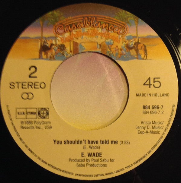 E. Wade : Foreign Shores (7", Single)