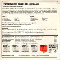 Georg Glas Mit Seinem Ensemble Sprecher Harry Valérien : Trimm Dich Mit Musik - Ski-Gymnastik (7")