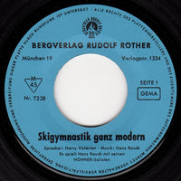 Georg Glas Mit Seinem Ensemble Sprecher Harry Valérien : Trimm Dich Mit Musik - Ski-Gymnastik (7")