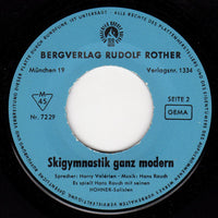 Georg Glas Mit Seinem Ensemble Sprecher Harry Valérien : Trimm Dich Mit Musik - Ski-Gymnastik (7")
