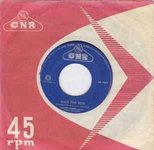 Electric Johnny And His Skyrockets : Black Eyes Rock / Johnny On His Strings (7", Single)