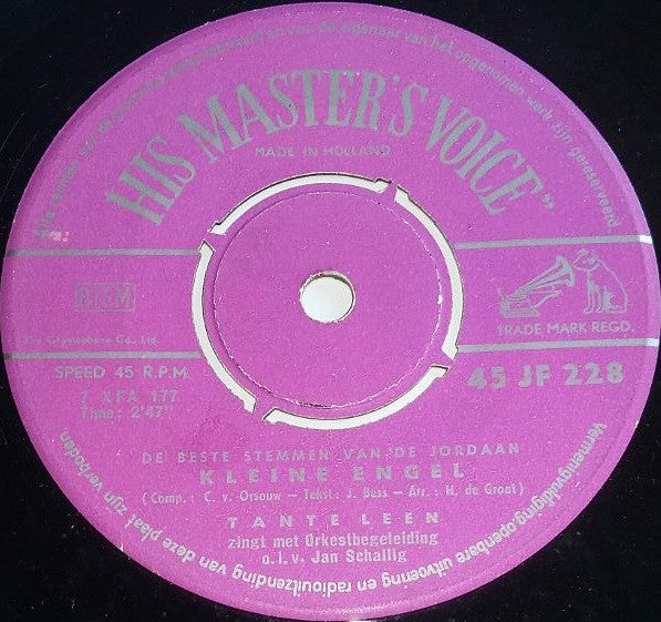 Tante Leen : Kleine Engel  (7", Single)