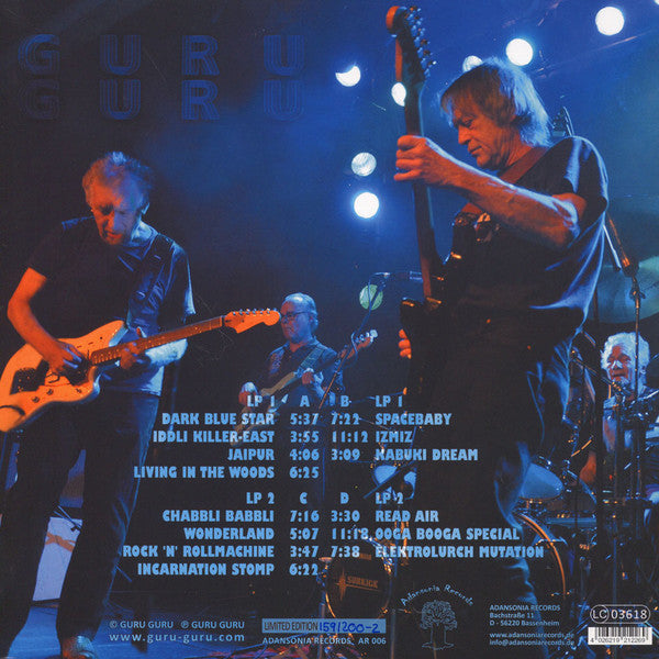 Guru Guru : 45 Years Live (2xLP, Album, Ltd, Num, RP, tra)