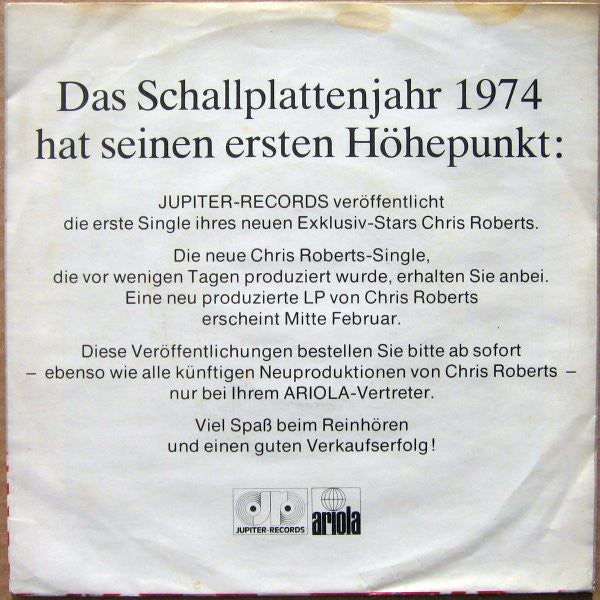 Chris Roberts : Du Kannst Nicht Immer Siebzehn Sein (7", Single, Promo)