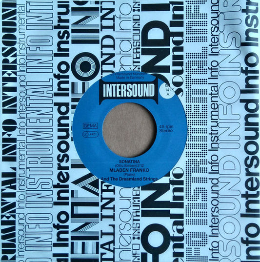 Mladen Franko And The Dreamland Strings : Sonatina / Piano Talk (7")