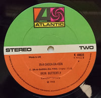 Iron Butterfly : In-A-Gadda-Da-Vida (LP, Album, RE)