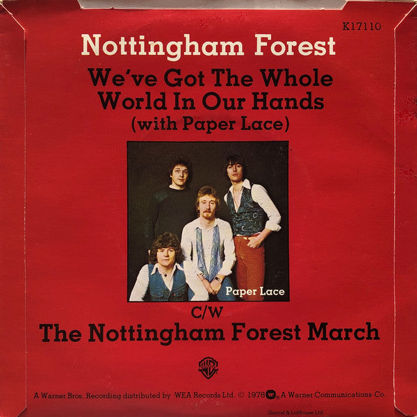 Nottingham Forest : We Got The Whole World In Our Hands (7", Single)